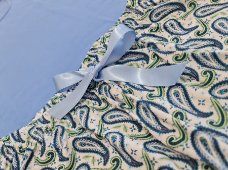 Pijama Damă  Blue Scurtă de Vară [2]