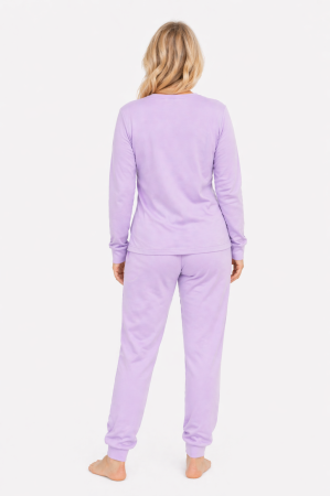Pijama Damă RIB Lila Bumbac 100% [1]