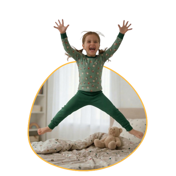 PIJAMALE VESELE SI COMODE PENTRU CEI MICI