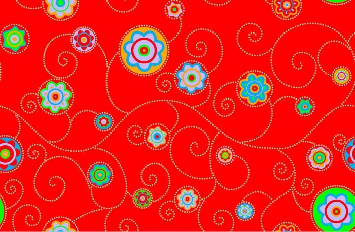 Fata de masa imprimata, model 10433, 100 % bumbac, Gecor [3]