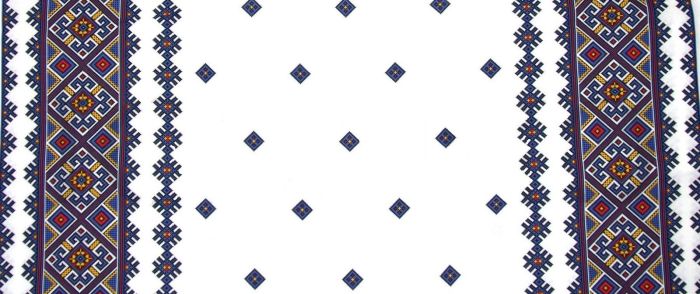 Fata de masa imprimata, model 13118-8, 100 % bumbac, Gecor [3]