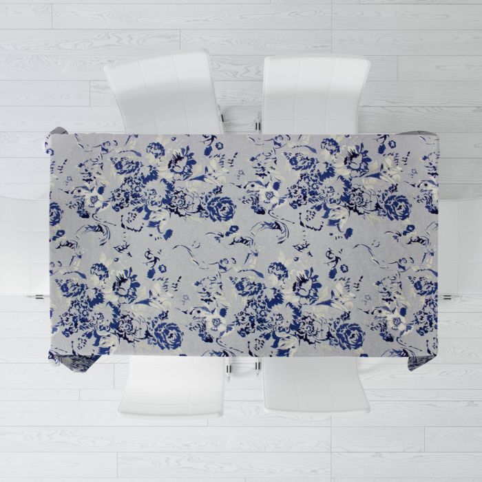 Fata de masa imprimata, model 16186-1, 100 % bumbac, Gecor [2]