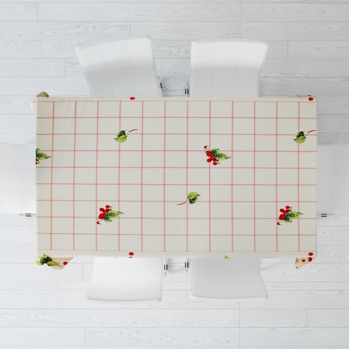 Fata de masa imprimata, model 4485, 100 % bumbac, Gecor [2]