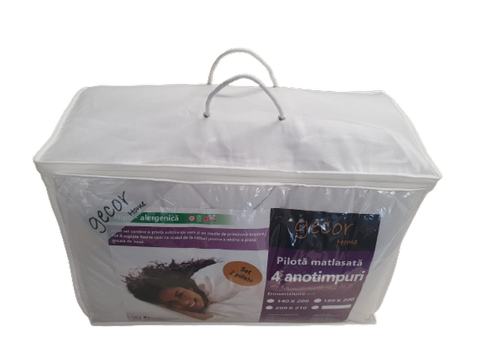 Geanta pilota, cu buzunar lateral, fermoar si maner sfoara, 60x40x28 cm, Gecor [3]