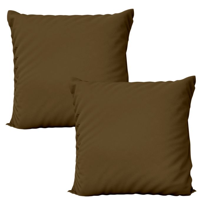 Husa perna Jersey cu fermoar, 120 gr/mp, maro inchis, 45, 100% bumbac, Gecor [2]