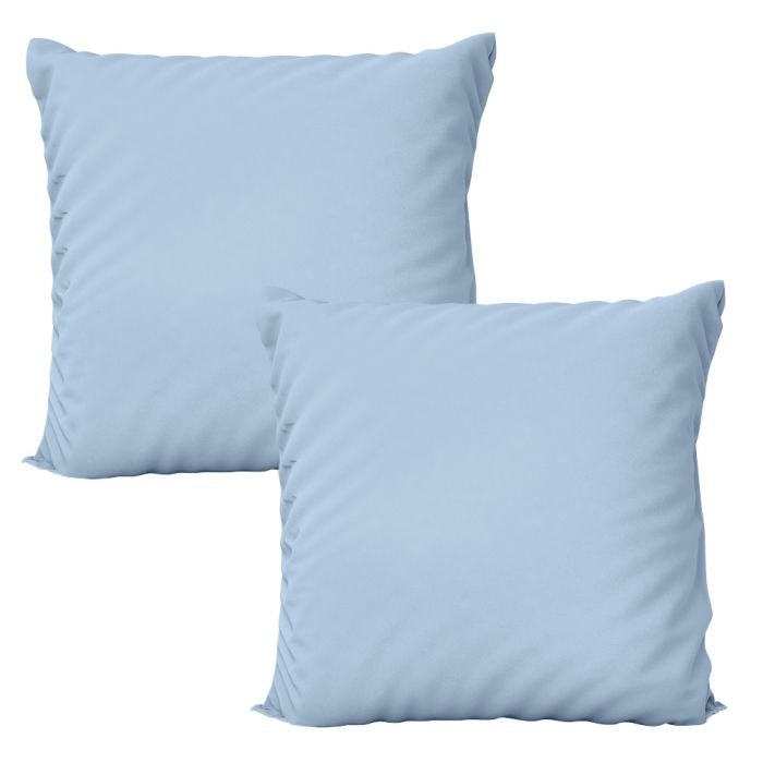 Husa perna Jersey cu fermoar, 120gr/mp, azur, 21, 100% bumbac, Gecor [2]