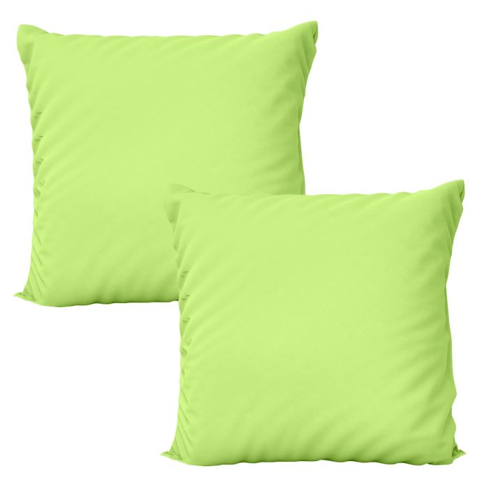 Husa perna Jersey cu fermoar, 120gr/mp, verde fosforescent, 36, 100% bumbac, Gecor [2]