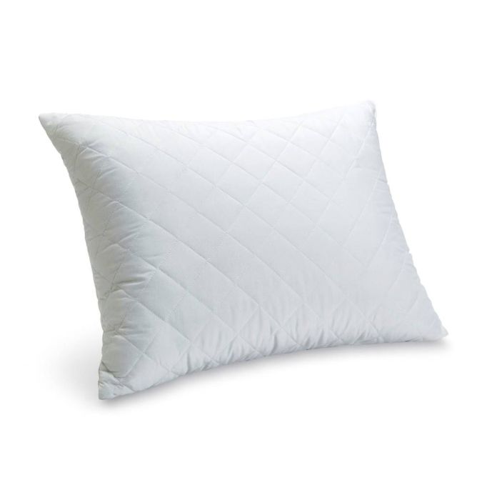 Husa perna matlasata cu fermoar, Gecor, Alba [2]