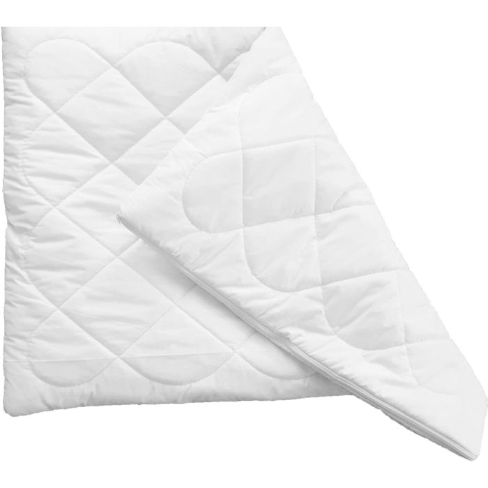 Husa perna matlasata  cu fermoar hotel, Gecor, Alba [3]