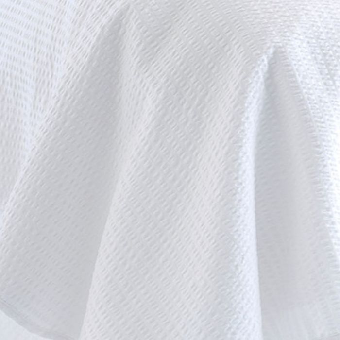 Lenjerie de pat hotel, Gecor, bumbac creponat satinat, gama Horeca, Alb 125 gr/mp [2]