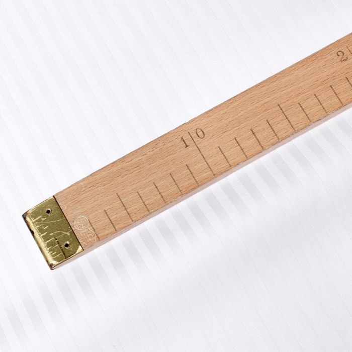 Lenjerie de pat Damasc satinat cu dungi de 1 cm,100% bumbac, Gecor, Alb [3]