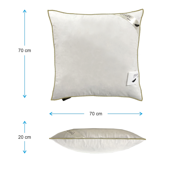 Perna cu puf si pana de gasca, Gold, 70:30, Gecor [7]