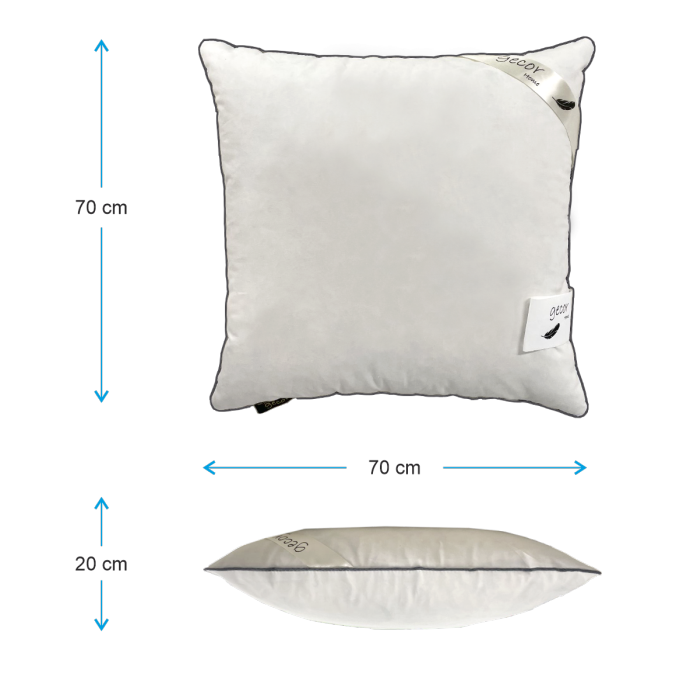 Perna cu puf si pana de gasca Silver, hotel, 50:50, Gecor [6]