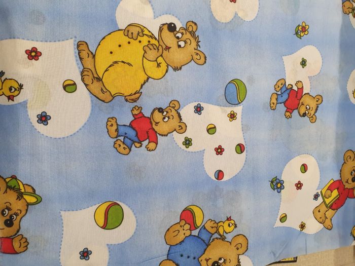 Perna gravide cu husa detasabila bumbac imprimat, 35x160 cm, Gecor [5]