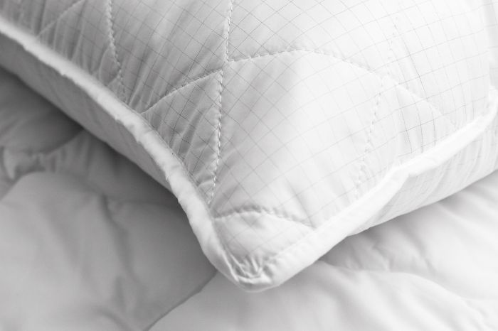 Perna matlasata  Antistres cu fir de carbon, Gecor, Alba [4]