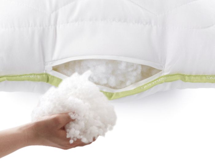 Perna matlasata microfibra cu Aloe Vera, Gecor, Alba [4]