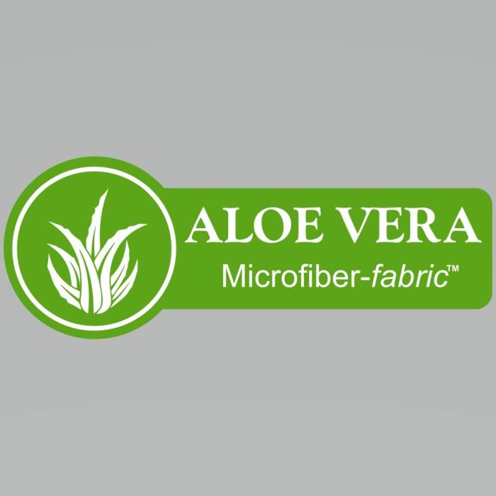 Perna matlasata microfibra cu Aloe Vera, Gecor, Alba [7]