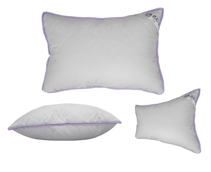 Perna matlasata microfibra cu Lavanda, Gecor, Alba [3]