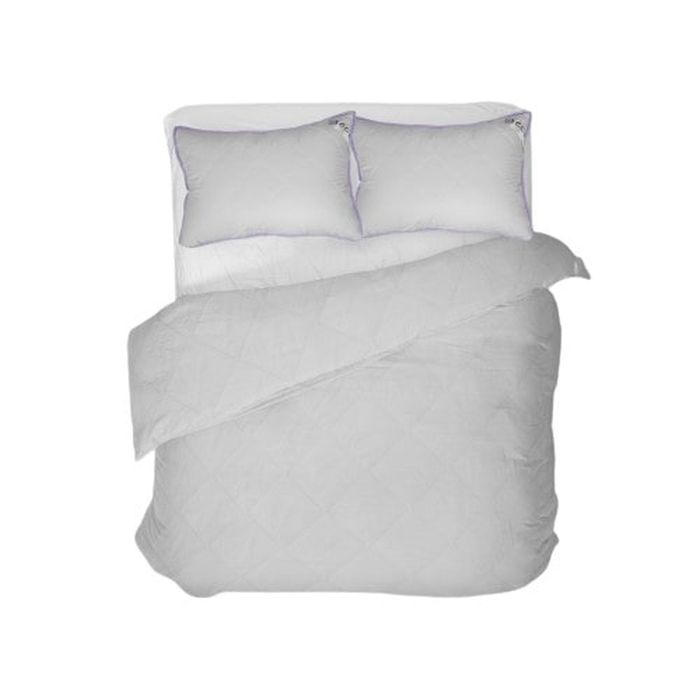 Perna matlasata microfibra cu Lavanda, Gecor, Alba [4]