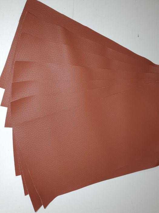 Piele artificiala maro, 400 gr/mp, latime 140 cm, Gecor [2]