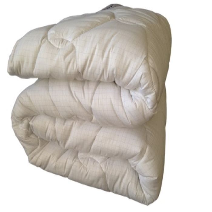 Pilota matlasata antistres cu fir de carbon, Gecor, Alba [2]