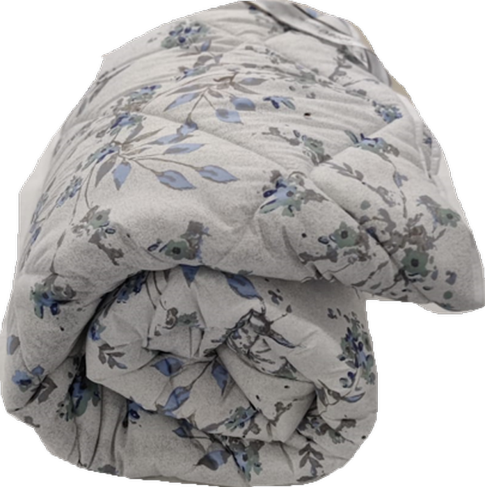 Pilota matlasata, microfibra imprimata Blue 5851-7, hipomedicinala, antialergica, Gecor [2]