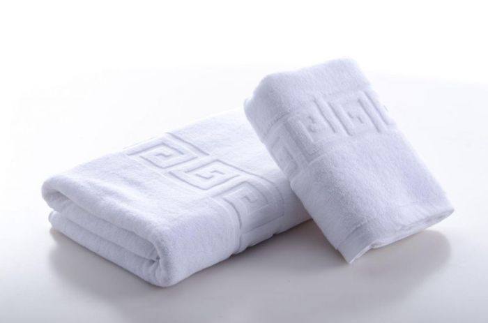 Prosop de picioare model grecesc 50x 70 cm, Gecor, Alb 600 gr/mp [3]