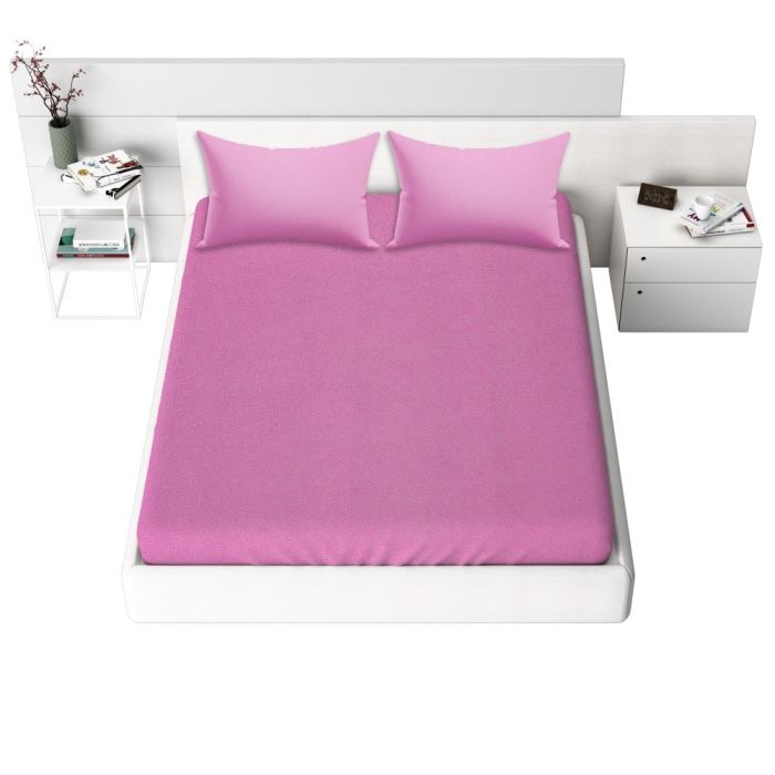 Tesatura  Terry impermeabil, PU, Gecor, latime 203 cm, 160 gr/mp, Roz [3]