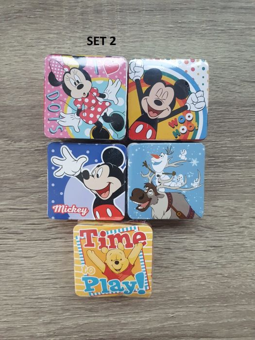 Set prosoape copii vidat, Magic Towel, Disney, 30x30 cm, 100% bumbac, cod 00616959, Gecor [2]