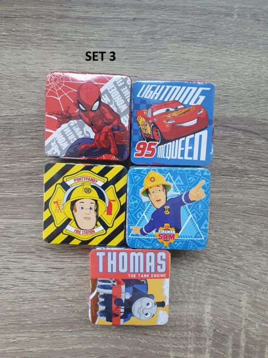 Set prosoape copii vidat, Magic Towel, Disney, 30x30 cm, 100% bumbac, cod 00616959, Gecor [3]