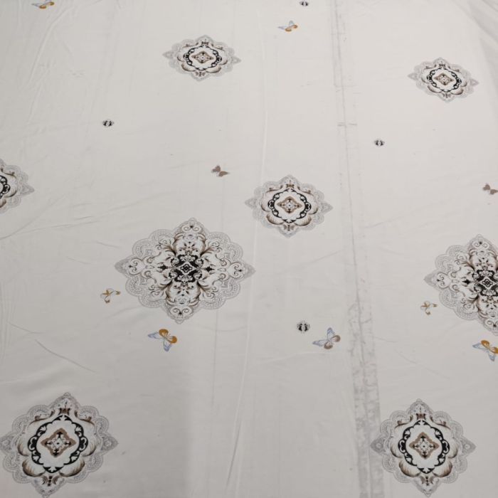 Tesatura imprimata microfibra, model 5766-5 Medalion, Gecor, latime 225 cm, 75gr/mp [3]