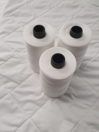 Mercerie - Ata pentru masina de matlasat, 40 S/2, Gecor, Alb