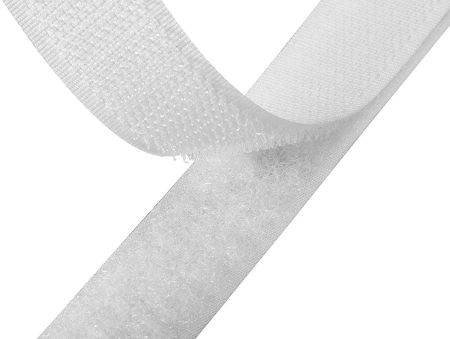 Mercerie - Banda scai alb, latime 20 mm, Gecor