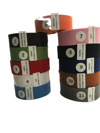 Mercerie - Bentita microfibra, 45 mm, 100% poliester, Gecor