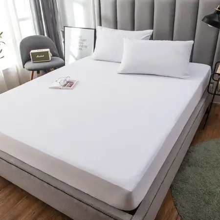 Cearceafuri cu elastic hotel - Cearceaf cu elastic hotel, Frotir, alb, 1, 100% bumbac, Gecor