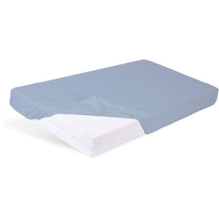 Cearceafuri cu elastic - Cearceaf cu elastic Jersey copii, 115 gr/mp, bleu 21, 100% bumbac, Gecor