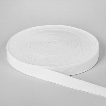 Mercerie - Elastic alb rola, latime 2,5 cm, Gecor
