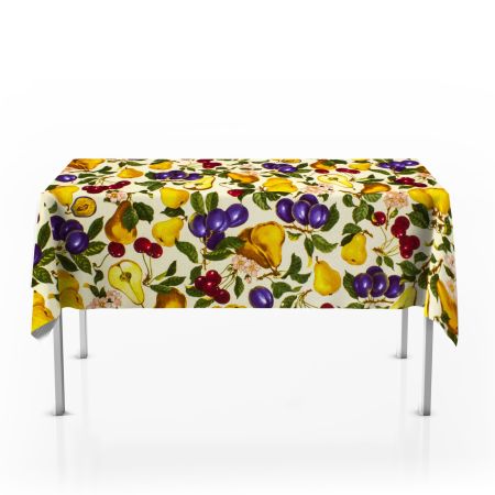 Fata de masa imprimata, model 11940, 100 % bumbac, Gecor