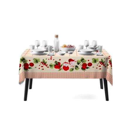 Fata de masa imprimata, model 4485, 100 % bumbac, Gecor