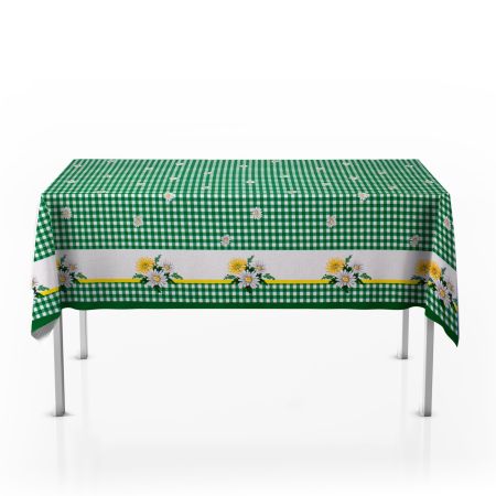 Fata de masa imprimata, model 7370-01, 100 % bumbac, Gecor