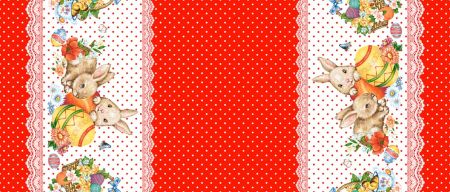 Paste - Fata de masa imprimata Paste, model 3, 100 % bumbac, Gecor