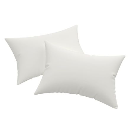 Piese lenjerii - Husa perna Jersey cu fermoar, 120gr/mp, ivory, 2, 100% bumbac, Gecor