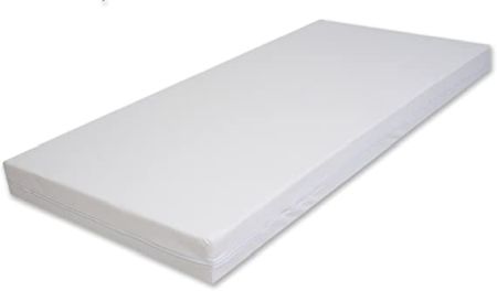 Huse saltele - Husa saltea impermeabila frotir, PU, cu fermoar, Gecor, alb