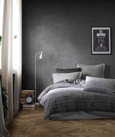 Lenjerii de pat imprimate - Lenjerie de pat imprimata, Ranforce satinat, model 19, Gecor