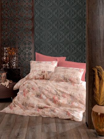 Lenjerii de pat imprimate - Lenjerie de pat imprimata, Ranforce satinat, model 9, Gecor