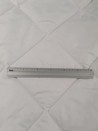 Matlaseuri - Matlaseu cu ata pentru pilote, 3 straturi, Hipomed, microfibra alba, latime 220 cm, Gecor