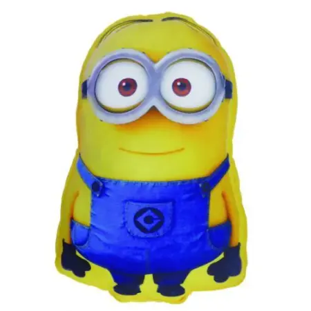 Produse copii cu licenta - Perna 3D Minions 50x28 cm, Disney, cod 095, Gecor