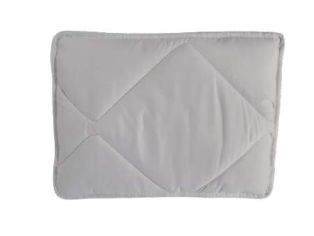 Perne si pilote - Perna matlasata bebe, hipomedicinala, antialergica, 30x40 cm, Gecor, Alba