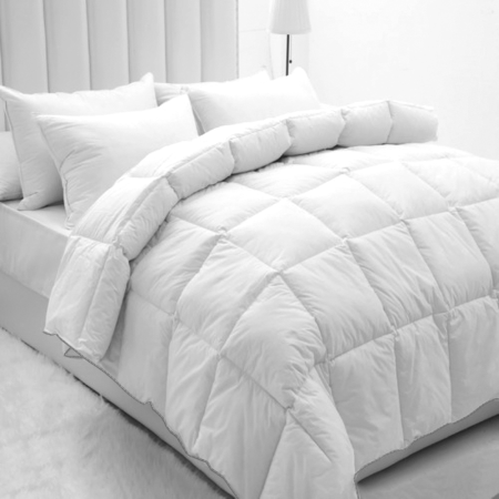 Pilote puf si pana - Pilota casetata cu puf si pana Silver, 50:50, Gecor