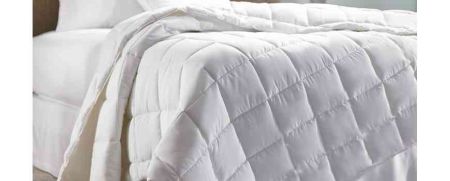 Pilote - Pilota matlasata antistres cu fir de carbon, Gecor, Alba